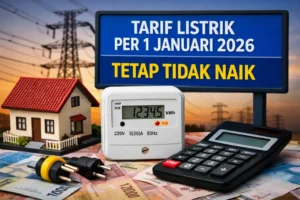 Tarif Listrik PLN Triwulan II 2026 Tetap Tanpa Kenaikan, Pemerintah Jamin Stabilitas Energi