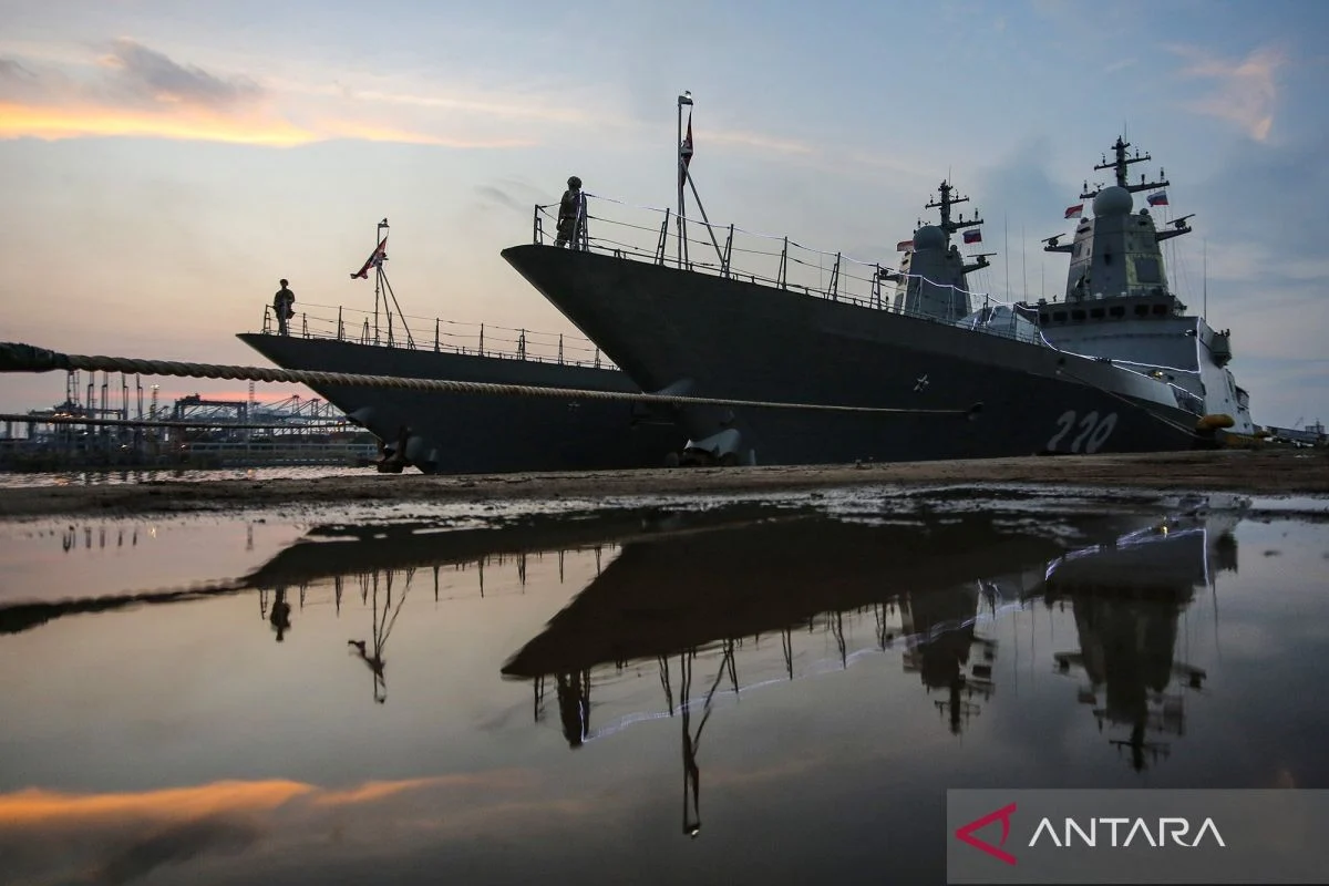 Tiga Kapal Perang Rusia Bersandar di Tanjung Priok, Simbol Penguatan Kerjasama Pertahanan Maritim Indonesia‑Rusia