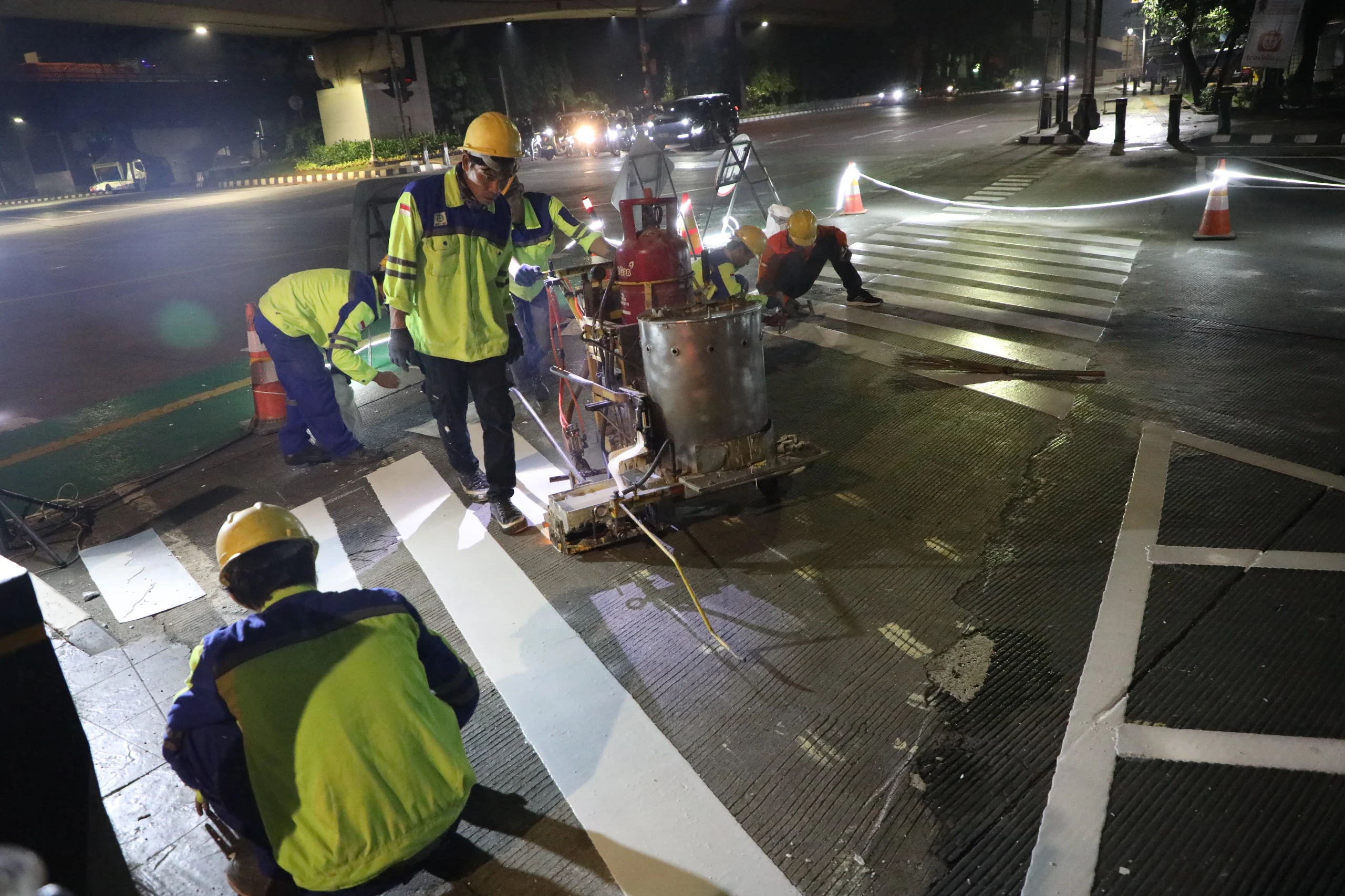 Zebra Cross Pac-Man di Tebet: Warga Gambar Ulang Jalanan, Dinas Bina Marga DKI Dihebohkan