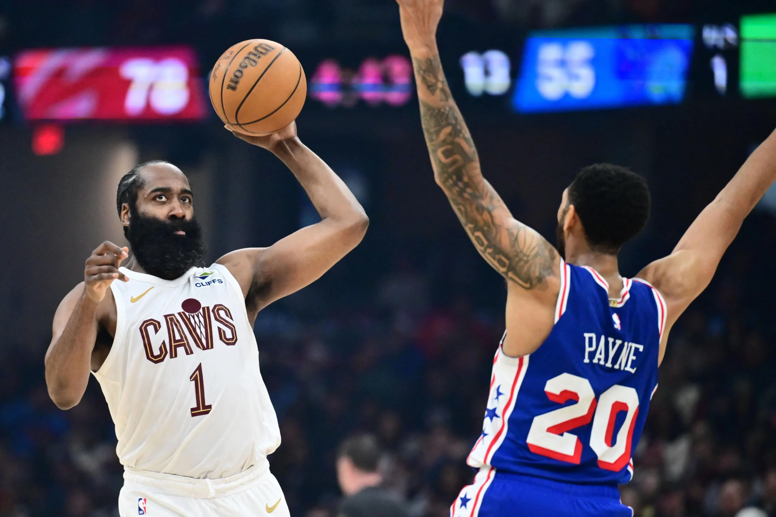 Cavaliers vs Pistons: James Harden Sumbang 30 Poin, Cavaliers Menang 117-113 di Overtime