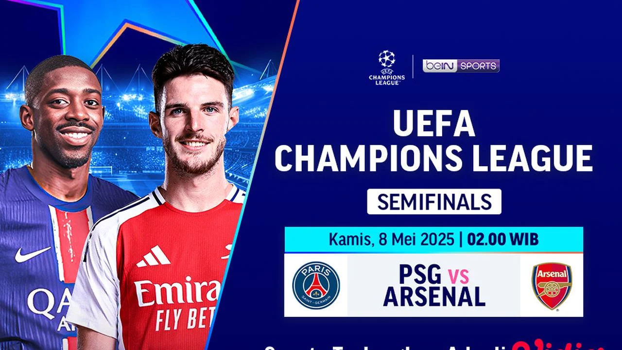Final Liga Champions UEFA 2026: PSG vs Arsenal, Jadwal, Lokasi, dan Prediksi Susunan Pemain