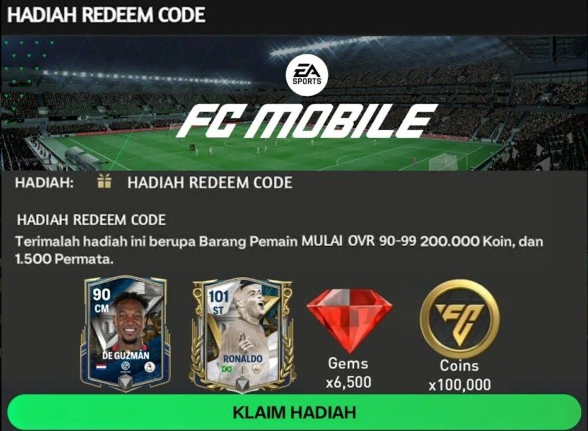 Kode Redeem FC Mobile Terbaru dan Berita Terkini Lainnya