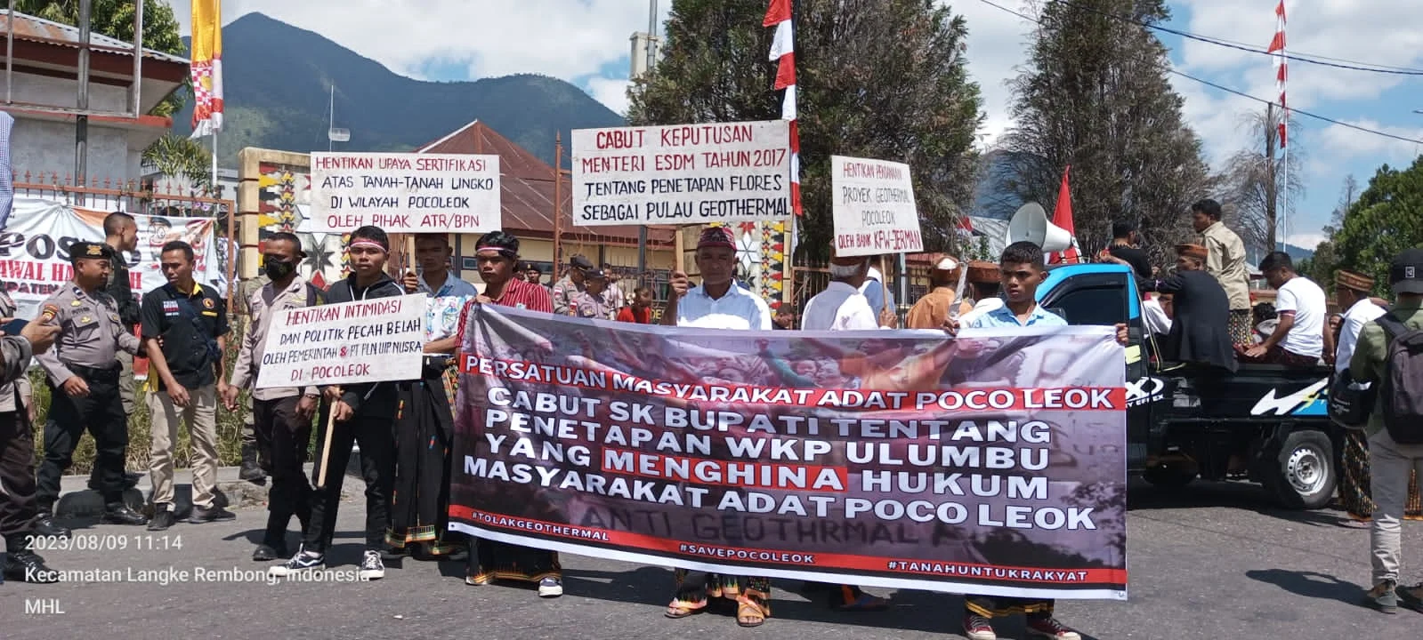 Masyarakat Adat Tolak Proyek Geothermal di Tana Rongkong