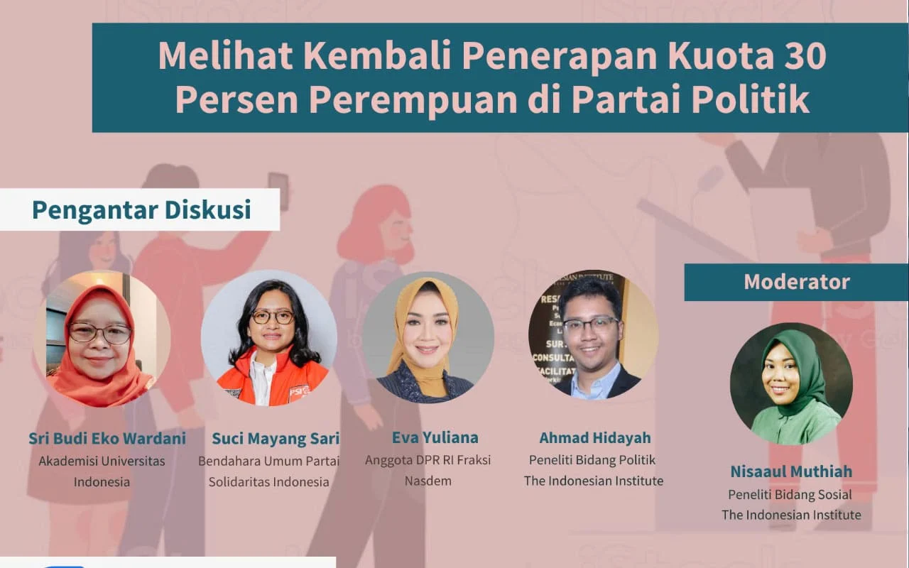 Putusan MK: Partai Politik Wajib Memenuhi Kuota 30% Caleg Perempuan