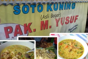 Soto Kuning Pak Yusup: Dari Jualan Soto Hingga Menjadi Ikon Kuliner di Bogor