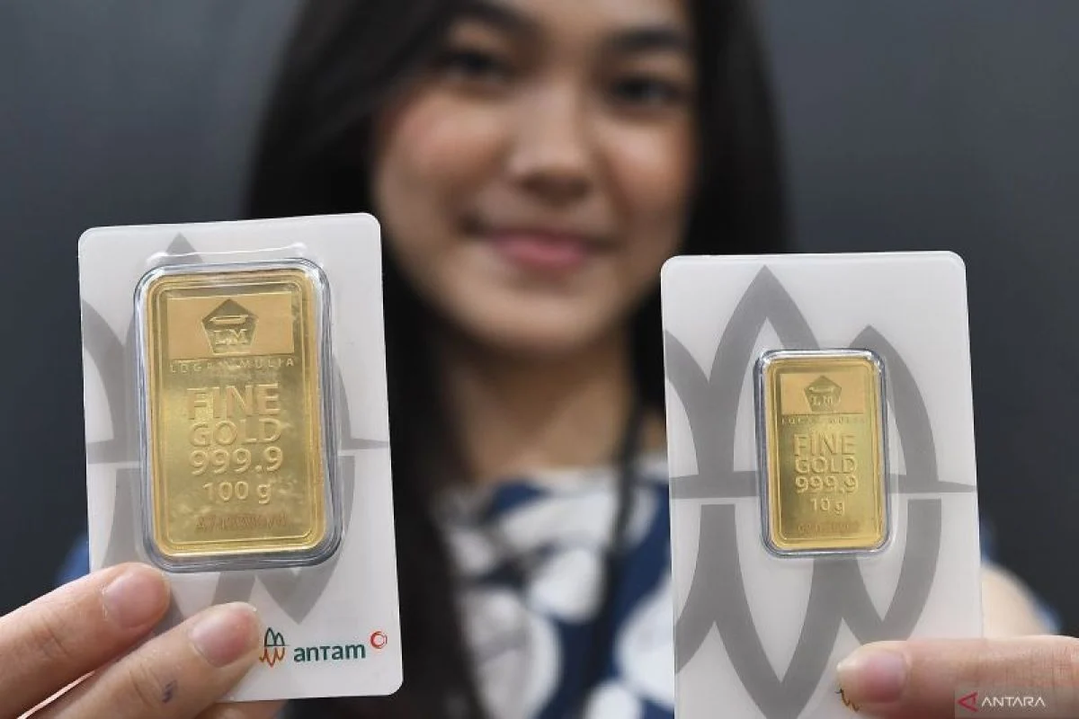Harga Emas Antam Naik, Capai Rp2,8 Juta per Gram