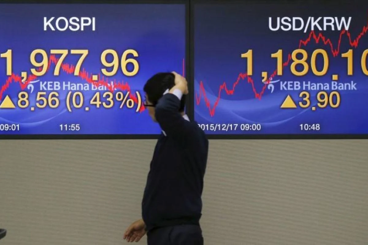 Kospi Index Jatuh Tajam Sebagai Bagian dari Keruntuhan Pasar Saham Asia