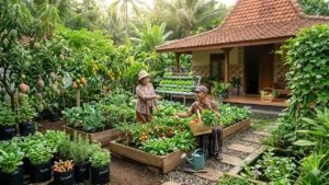 Masa Pensiun Lebih Sehat dan Hemat dengan Pekarangan Mandiri Pangan