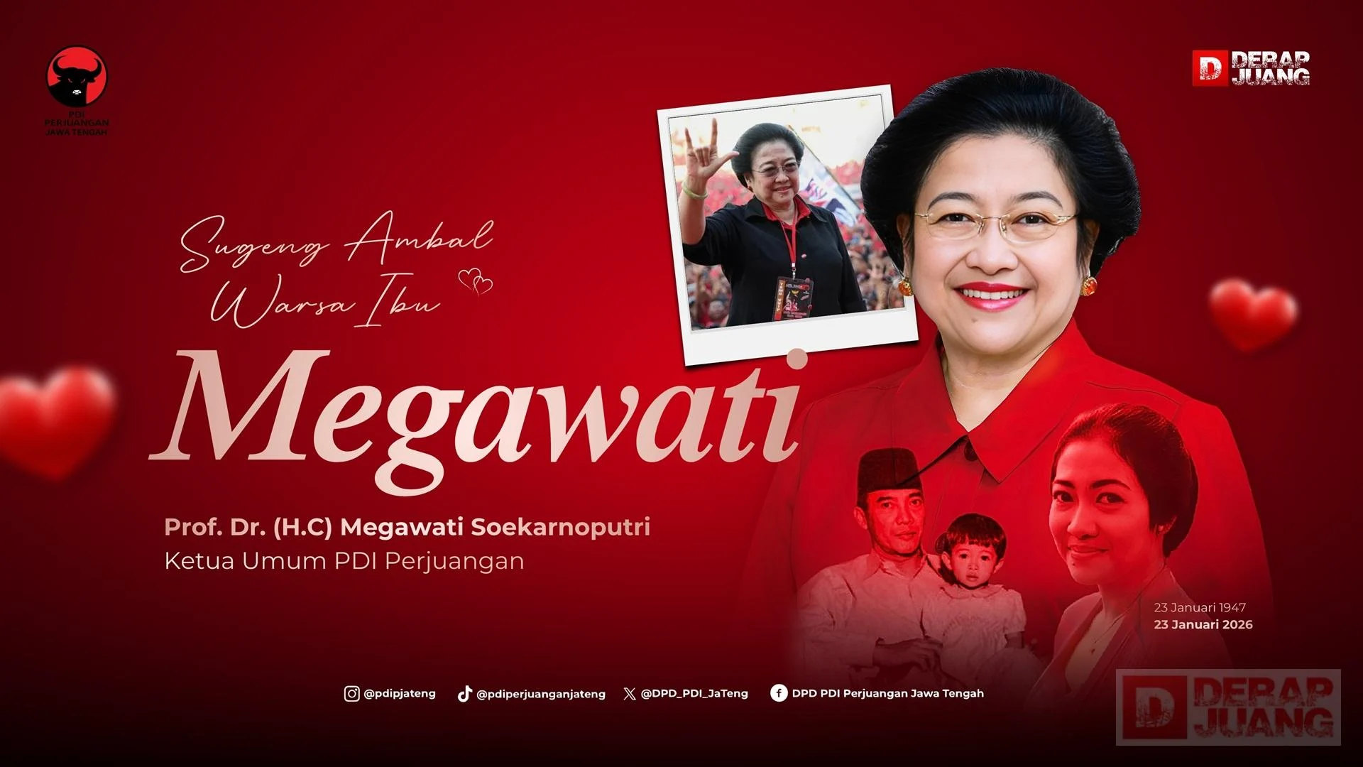 Megawati Soekarnoputri: Tokoh Politik yang Tak Terkalahkan