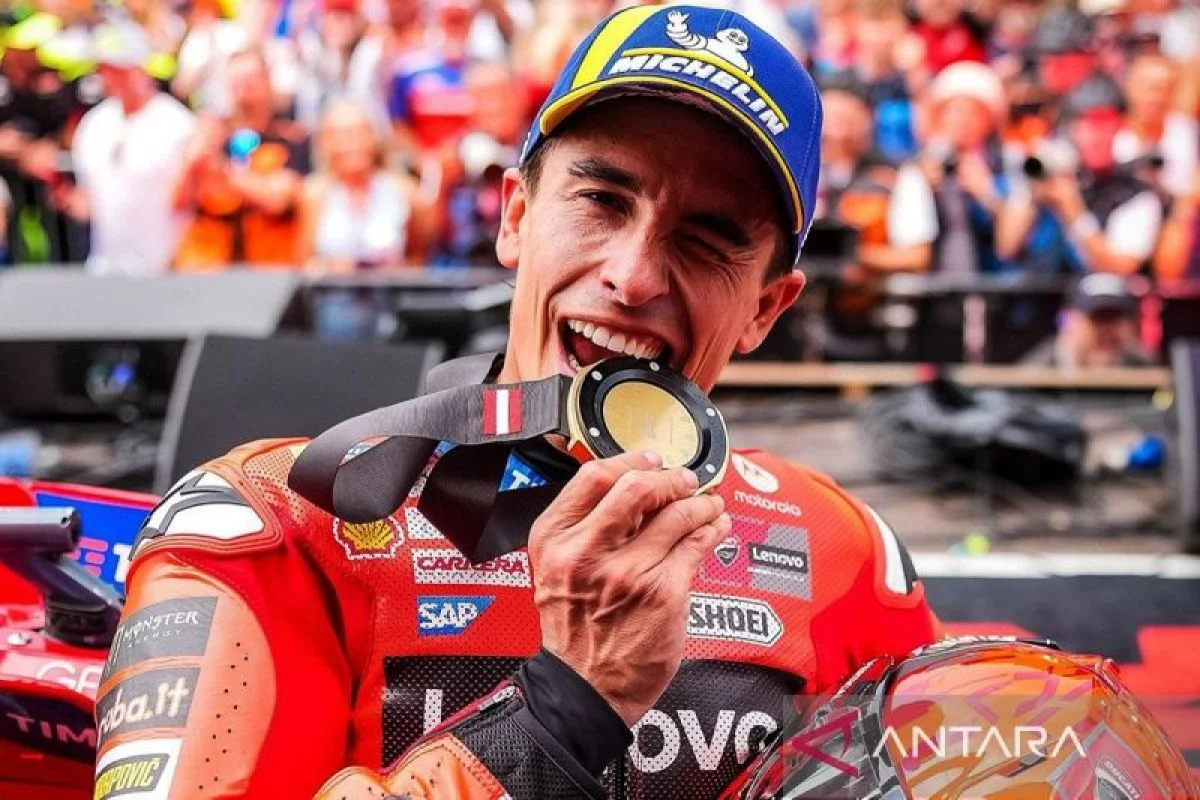 MotoGP Hungaria: Marc Marquez Raih Kemenangan ke-100, Veda Ega Pratama Finis ke-16 di Moto3