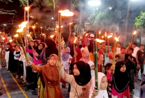 Pawai Obor Meriahkan Tahun Baru Islam 1 Muharram 1448 Hijriah