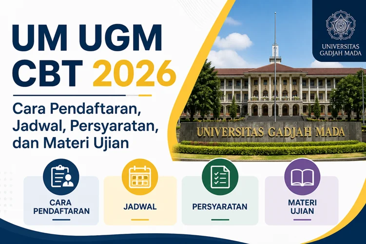 Universitas Gadjah Mada Umumkan Hasil Seleksi Mandiri UM UGM CBT 2026